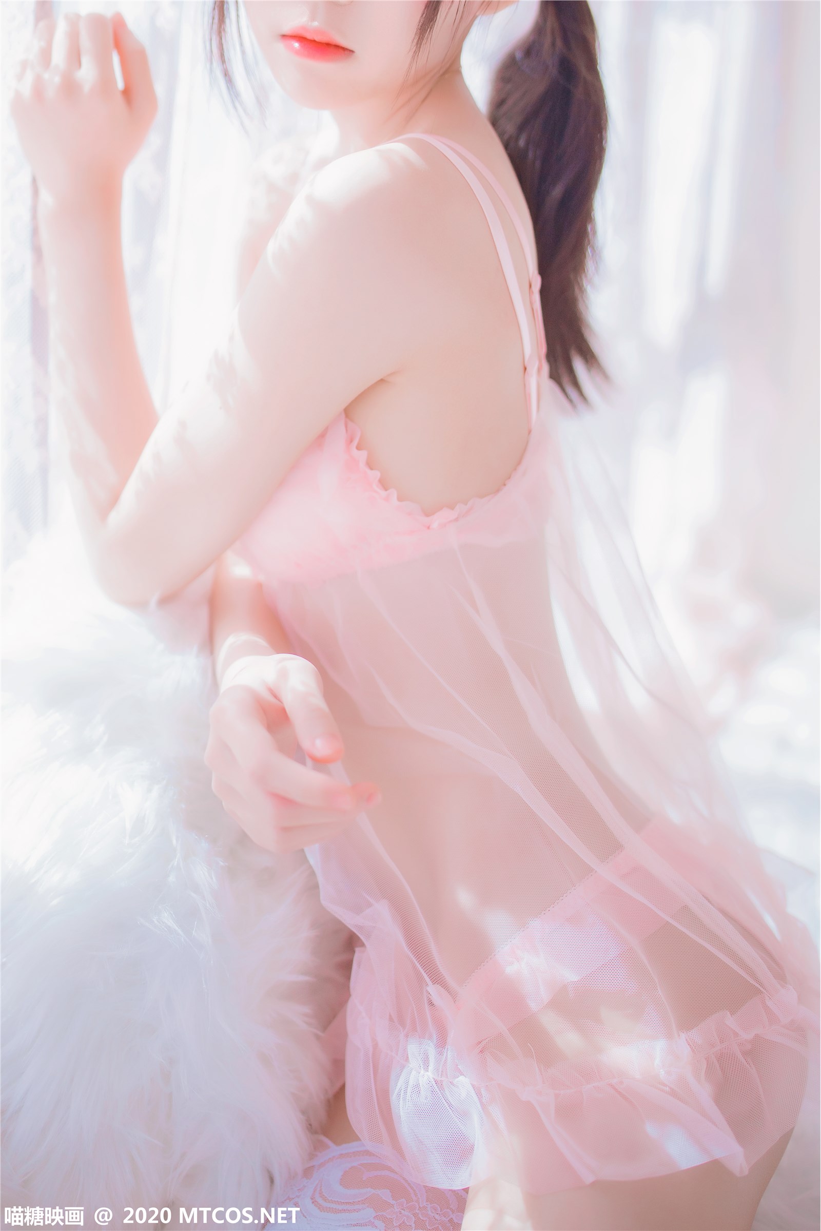 Meow sugar picture Vol.189 pink light yarn(4)